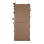 61" x 31" Full Length Mirror with Golden Leaf Accents, Floor Miiror for Living Room Bedroom - Groovy Boardz