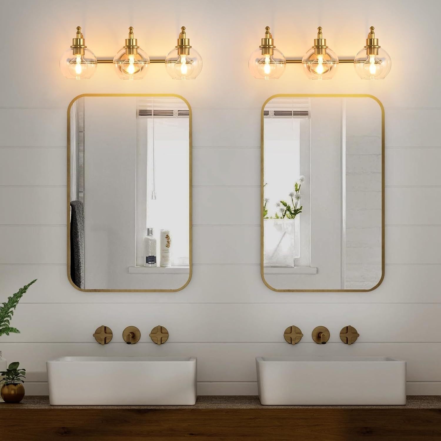 Mid-Century Modern Vanity Lighting Fixture