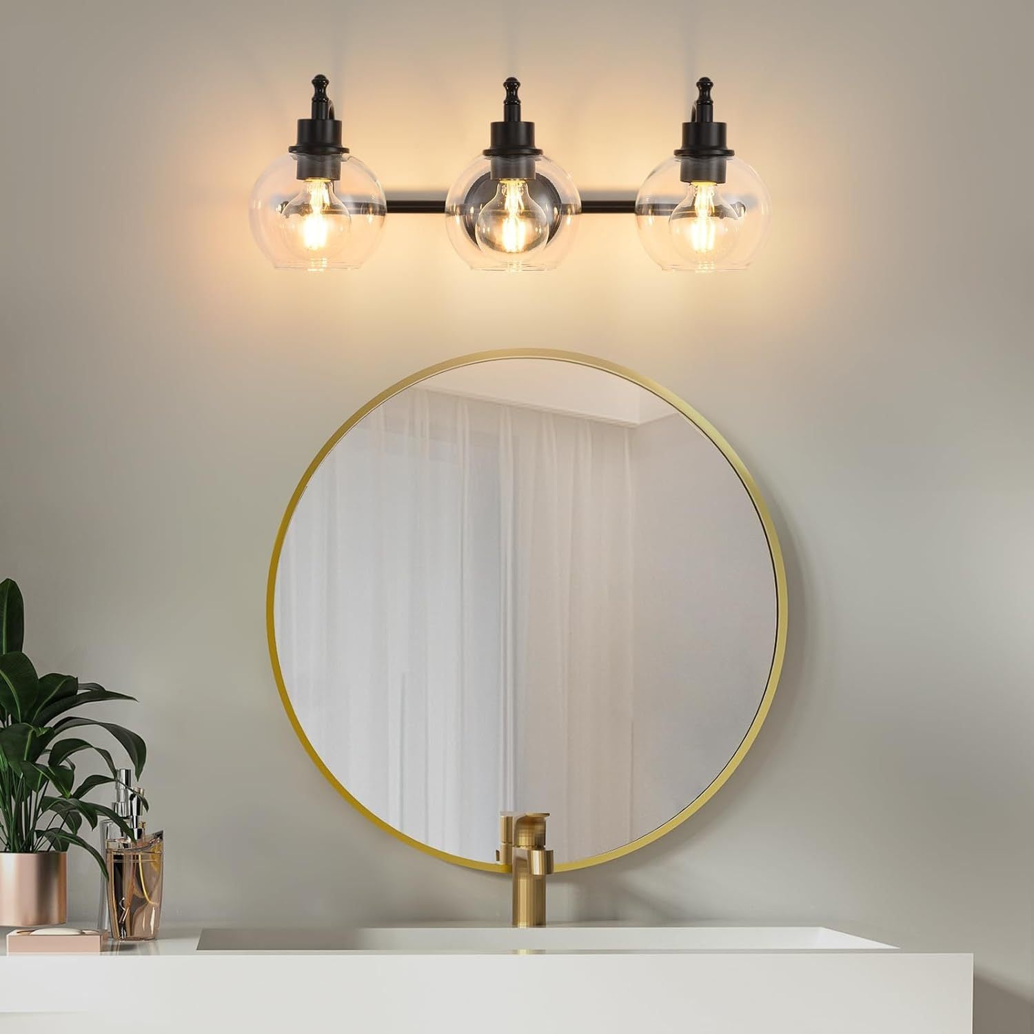 Mid-Century Modern Vanity Lighting Fixture