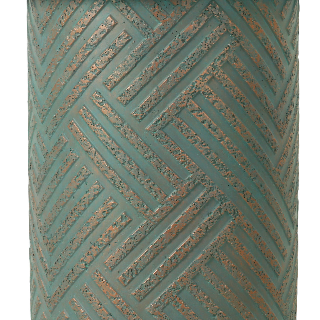 Cement Outdoor End Tables for Patio, GardenAccent Table, Modern Small Round Side Tablefor Outside, Tree Stump Garden Stool DrumTable indoor and Outdoor End Table