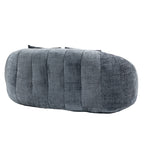 COOLMORE Bean Bag sofa Lazy Sofa Durable Comfort Lounger High Back Bean Bag Chair Couch for Adults and Kids, Indoor & Outdoor, Accent Floor Soft Lounge Chair  (Gray chenille)