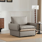 Modern Style Oversized Armchair Accent Chair Single Sofa Lounge Chair for Living Room, Bedroom