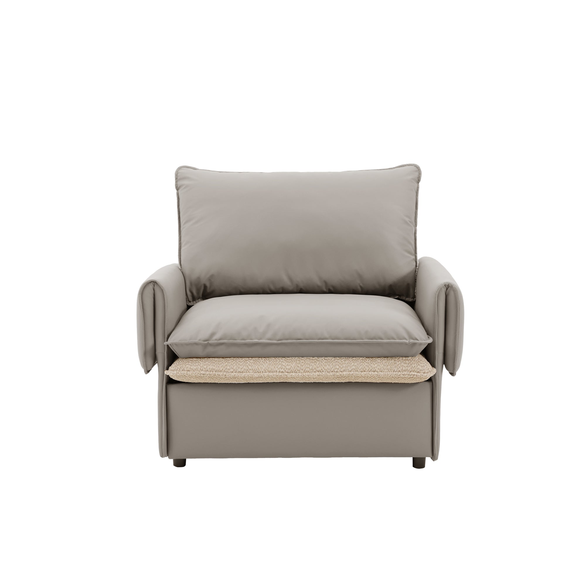 Modern Style Oversized Armchair Accent Chair Single Sofa Lounge Chair for Living Room, Bedroom