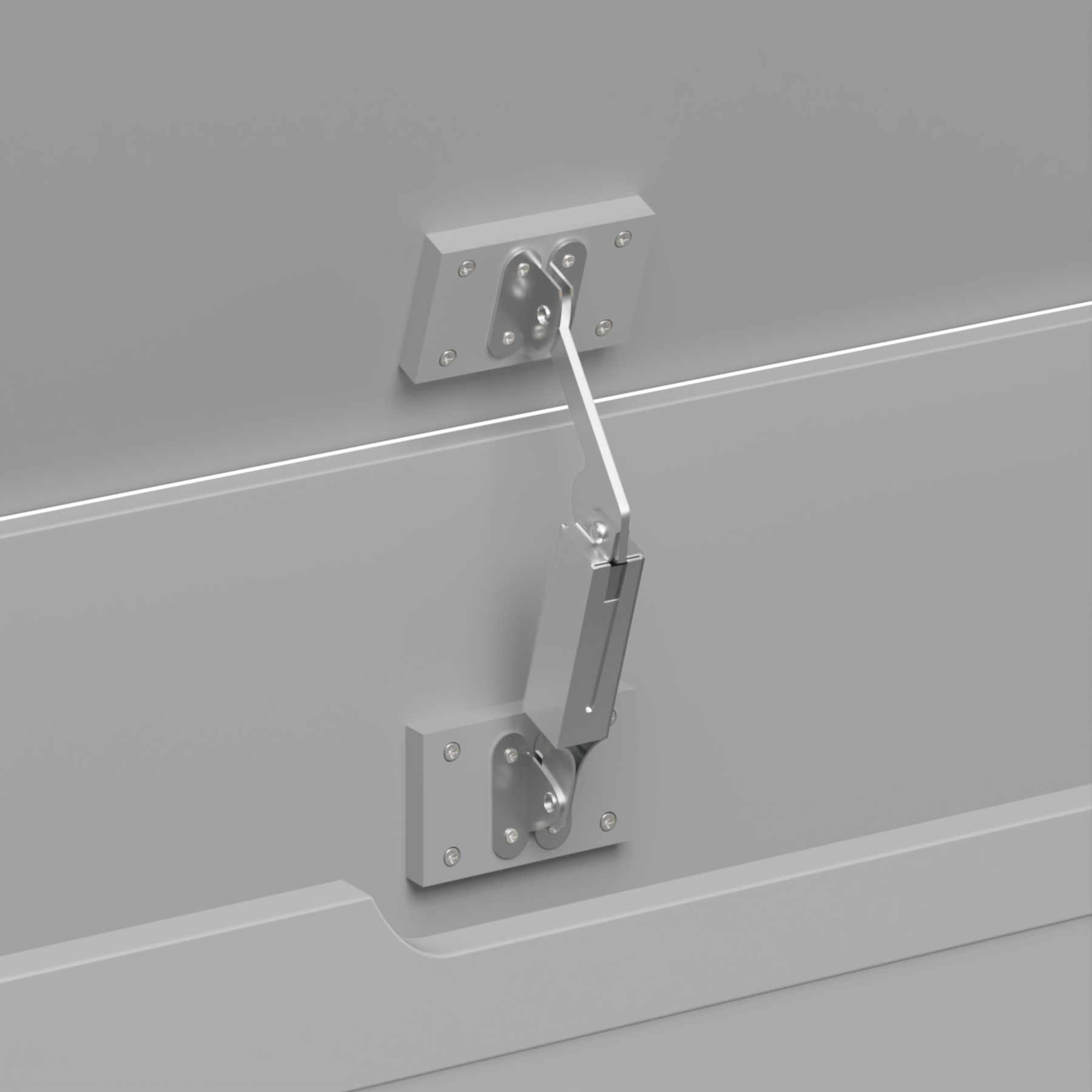 Kids Wooden Toy Box Storage with Safety Hinged Lid for Ages 3+ (Gray)