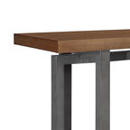 59' Narrow Console Table - MDF Entryway Sofa Table for Hallway, Living Room, Foyer with Space-Saving Design