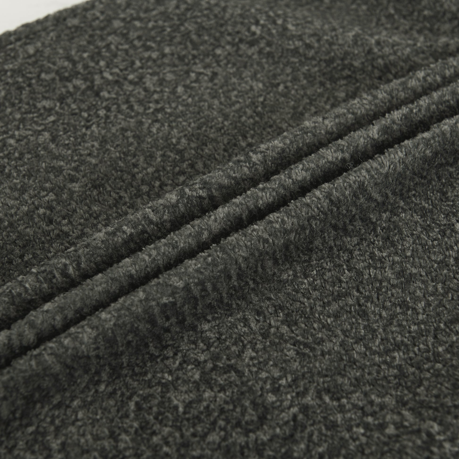 U_Style Luxury living room double-needle cut velvet sofa, 4-seater with pure sponge seat cushions and a detachable footstool, includes 3 throw pillows. Ideal for living rooms, apartments, and more.