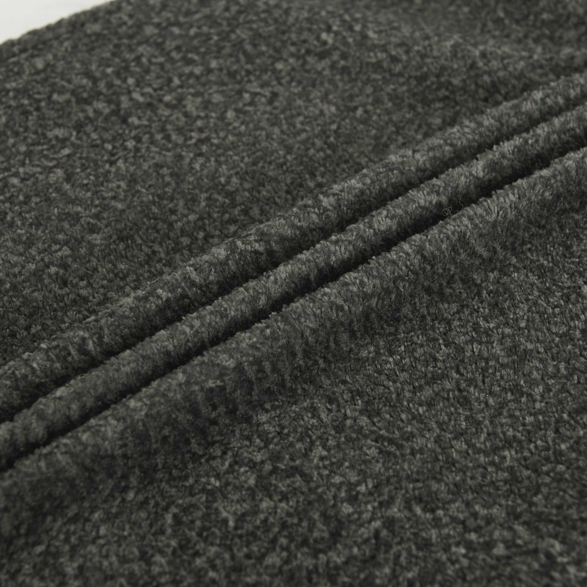 U_Style Luxury living room double-needle cut velvet sofa, 4-seater with pure sponge seat cushions and a detachable footstool, includes 3 throw pillows. Ideal for living rooms, apartments, and more.