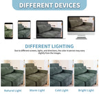 Three - seater sofa with lumbar pillow,Chenille, ergonomic, wooden base,high - resilience sponge, elegant armrests, easy install,suits bedrooms, studies, hotels, apartments,Green