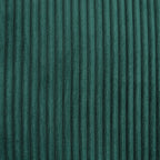 122.04 inch Corduroy Upholstered Sectional Sofa with Right Facing Chaise for Living Room Office Corner Corduroy Modern Sofa GREEN