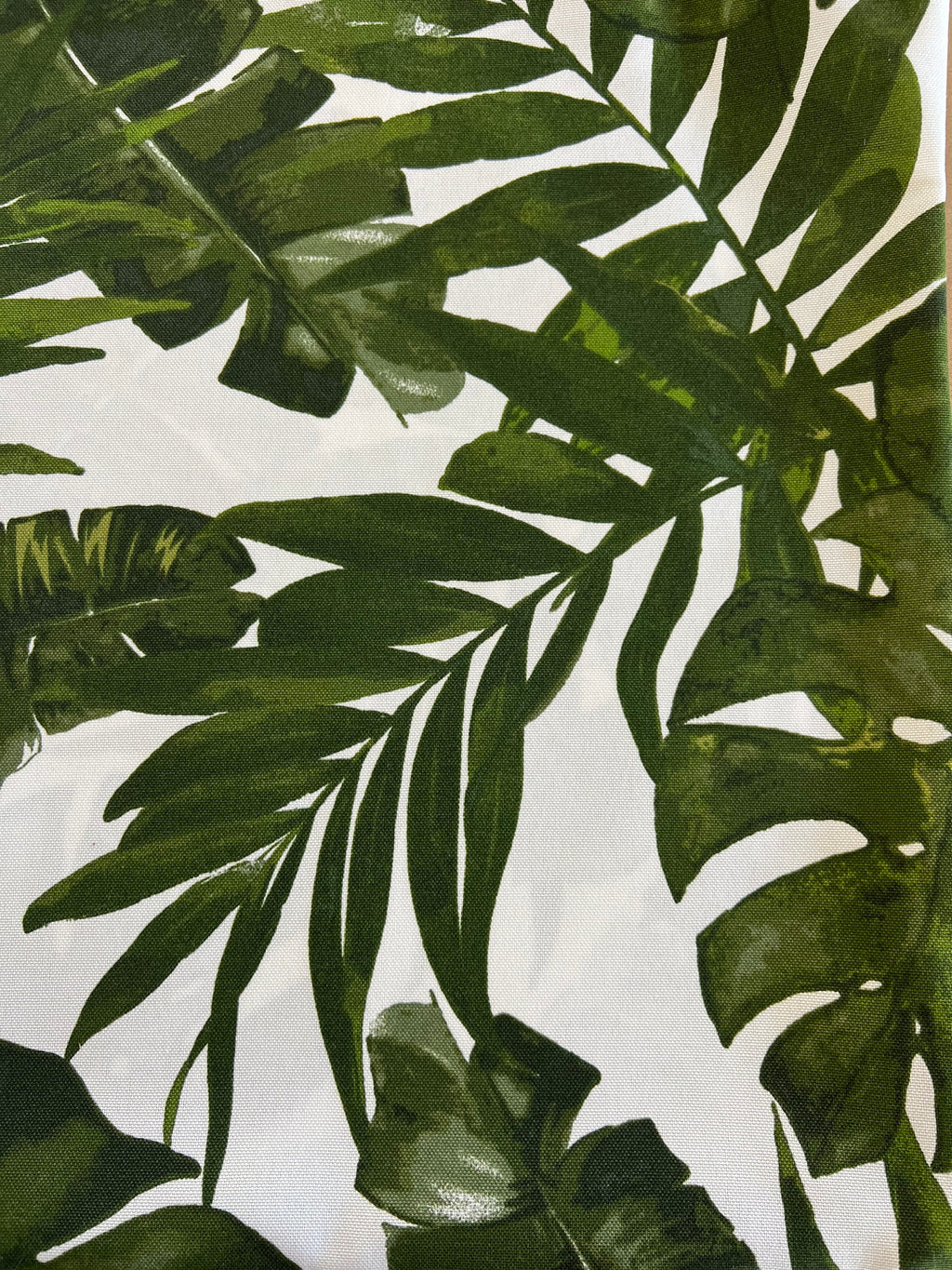 2 Pack Outdoor Throw Pillows, Waterproof & Fade-Resistant Patio Cushions for Garden, Porch, Poolside Furniture - Soft & Comfortable Decorative Pillow Covers (18x18 Inch, Green leaf)