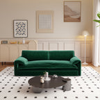 66' Queen Pull Out Sofa Bed, 3-in-1 Convertible Sleeper Sofa with Side Storage,Multi-Functional Velvet Loveseat Bed for Living Room,Bedroom,Apartment,Office Sofa