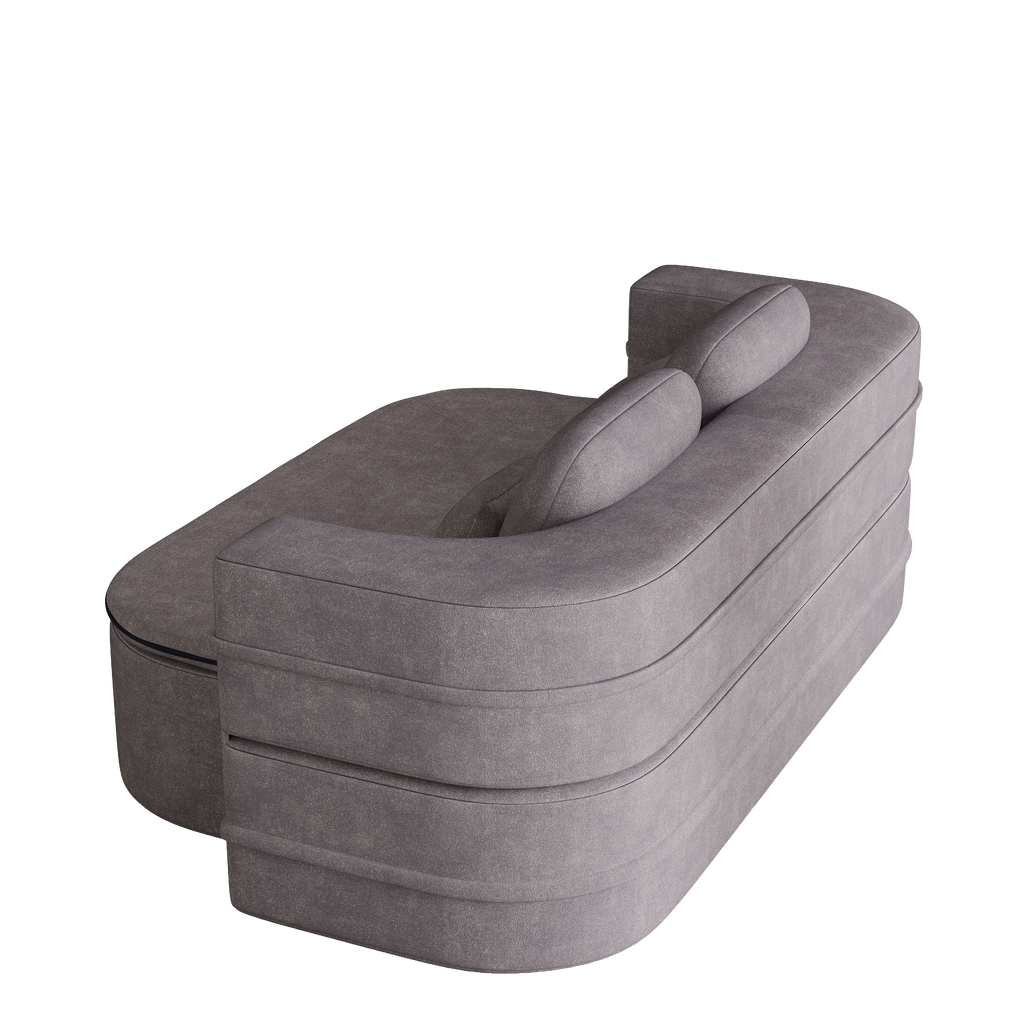 75''2-in-1 Foldable Sofa,Convertible Sleeper Foam Sofa Bed with Multi Functional Blanket, Chenille Floor folding sofa bed, Floor Sofa Lounge Sofa for Living Room Bedroom Lounge Studio