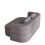 75''2-in-1 Foldable Sofa,Convertible Sleeper Foam Sofa Bed with Multi Functional Blanket, Chenille Floor folding sofa bed, Floor Sofa Lounge Sofa for Living Room Bedroom Lounge Studio