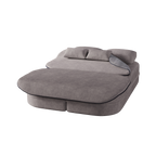 75''2-in-1 Foldable Sofa,Convertible Sleeper Foam Sofa Bed with Multi Functional Blanket, Chenille Floor folding sofa bed, Floor Sofa Lounge Sofa for Living Room Bedroom Lounge Studio