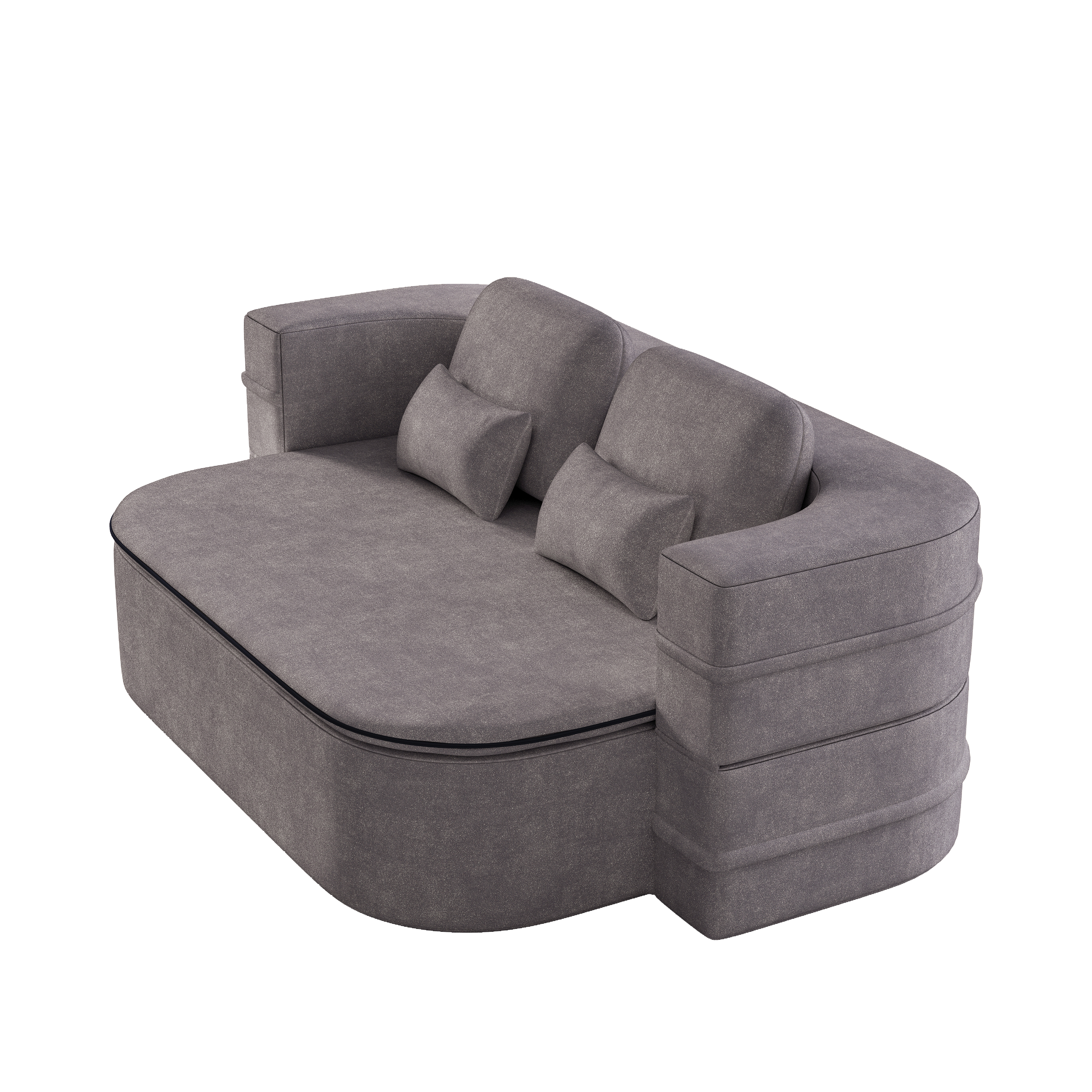 75''2-in-1 Foldable Sofa,Convertible Sleeper Foam Sofa Bed with Multi Functional Blanket, Chenille Floor folding sofa bed, Floor Sofa Lounge Sofa for Living Room Bedroom Lounge Studio