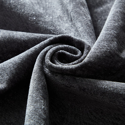 Modern Oversized Modular Sectional Sofa with 2 chaise lounge and 2 armrest,Sparkling Chenille Fabric Soft Cushion Sofa with 4 Pillows,4 PCS DIY Combination Tufted Sofa,No Assembly Required,GREY