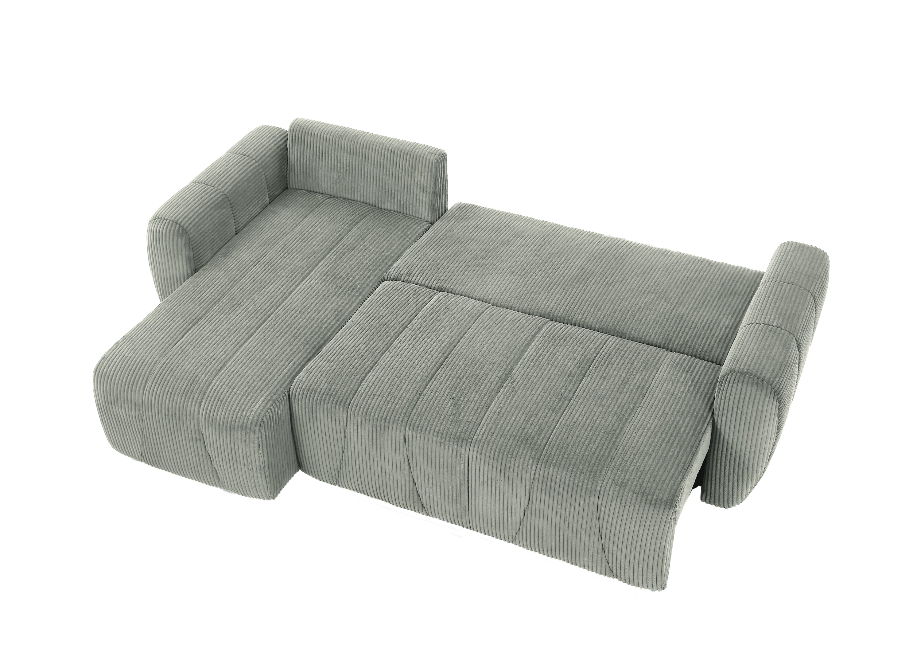 Convertible Sectional Sofa Couch, Modern Fabric 3 Seater L-Shaped Couch for Living Room, Apartment, Office, Small Space