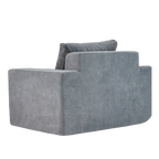 Sofa in a box Foam Sofa Couch with Pillow, Bean Bag Chairs for Adults Stuffed High-Density Foam, Large Bean Bag Sofa for Living room Bedroom Gaming Room