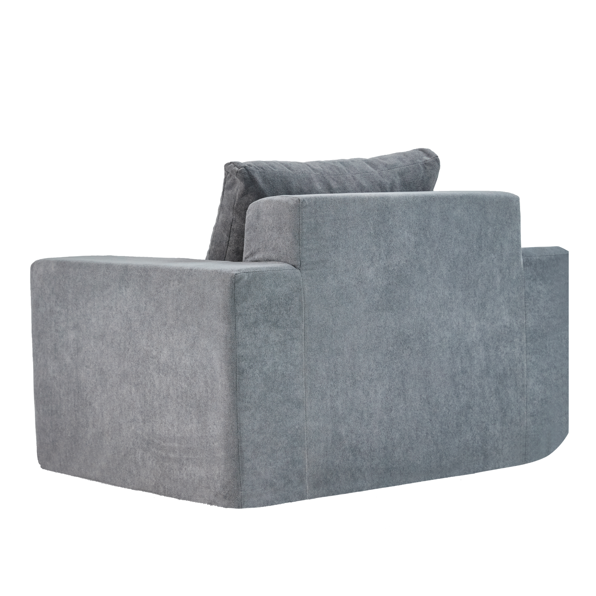 Sofa in a box Foam Sofa Couch with Pillow, Bean Bag Chairs for Adults Stuffed High-Density Foam, Large Bean Bag Sofa for Living room Bedroom Gaming Room