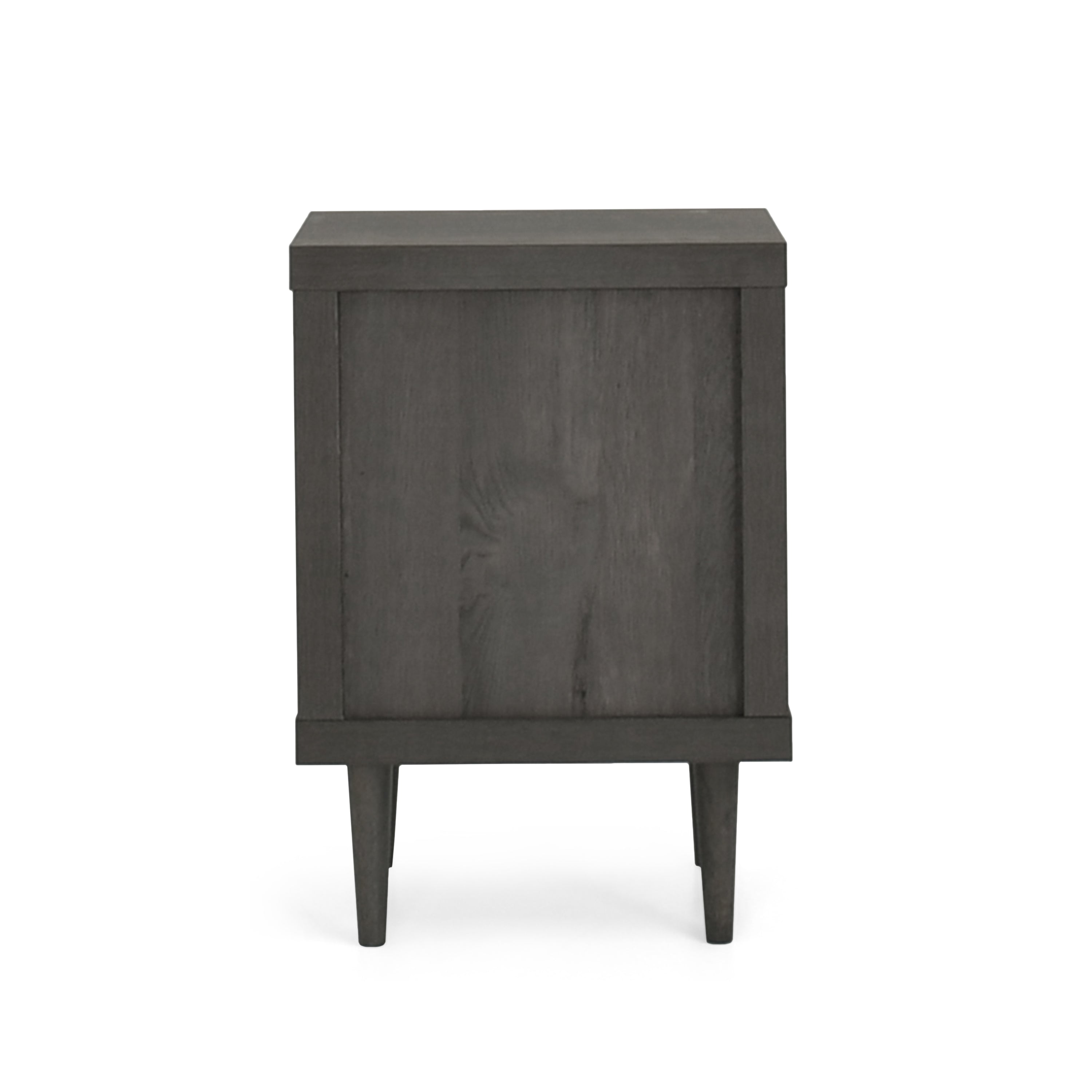 Ashley Modern Nightstand 2-Drawers, Bedside Table - Groovy Boardz