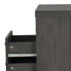 Ashley Modern Nightstand 2-Drawers, Bedside Table - Groovy Boardz