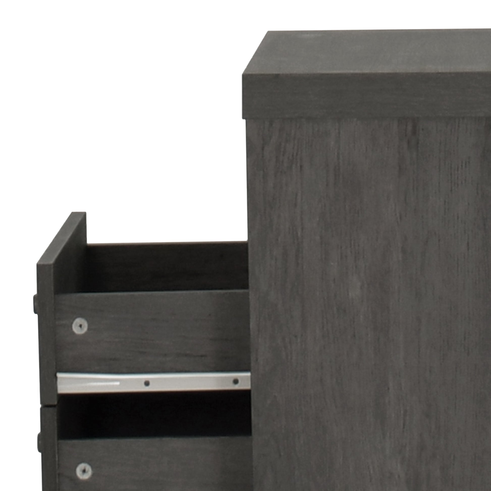 Ashley Modern Nightstand 2-Drawers, Bedside Table - Groovy Boardz