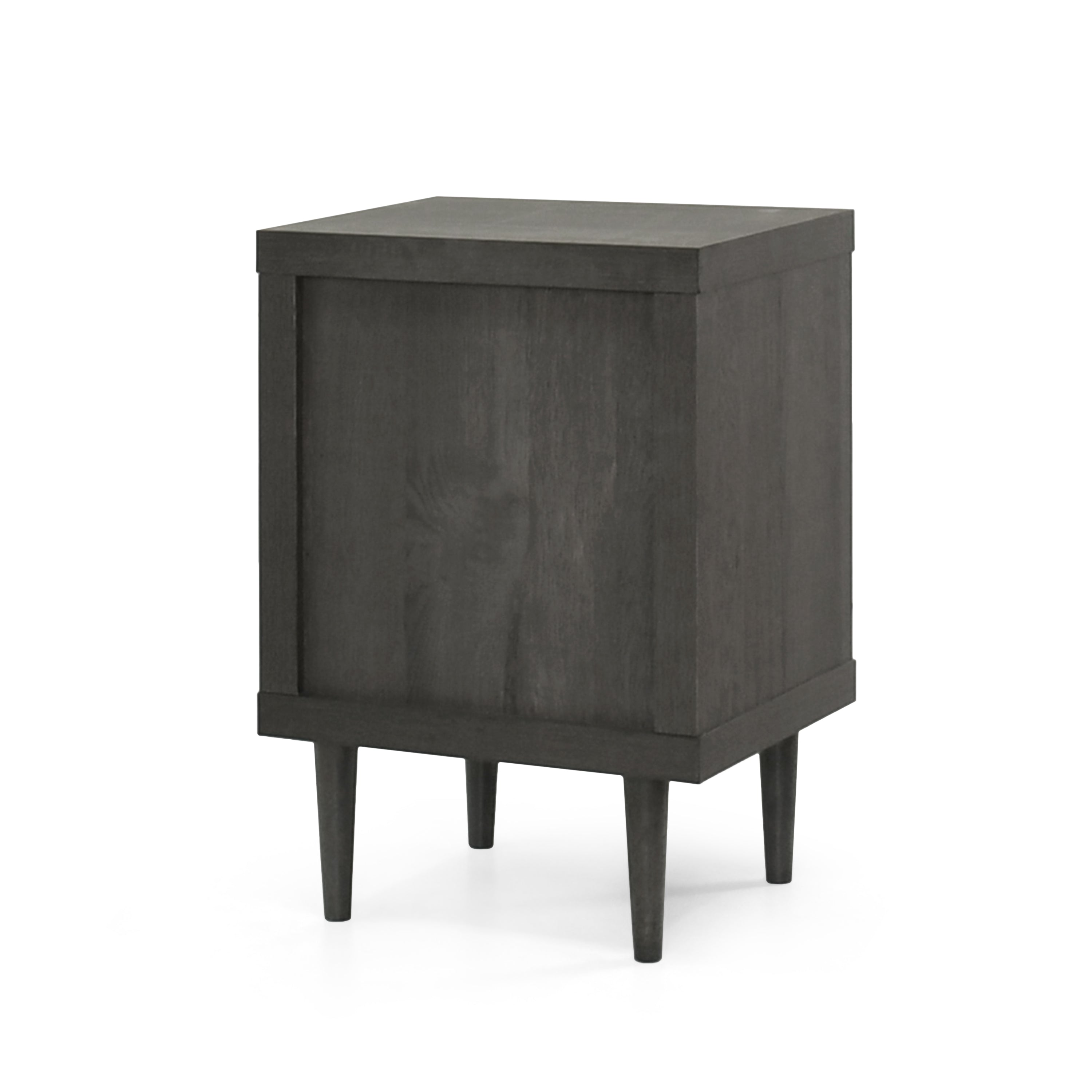 Ashley Modern Nightstand 2-Drawers, Bedside Table - Groovy Boardz