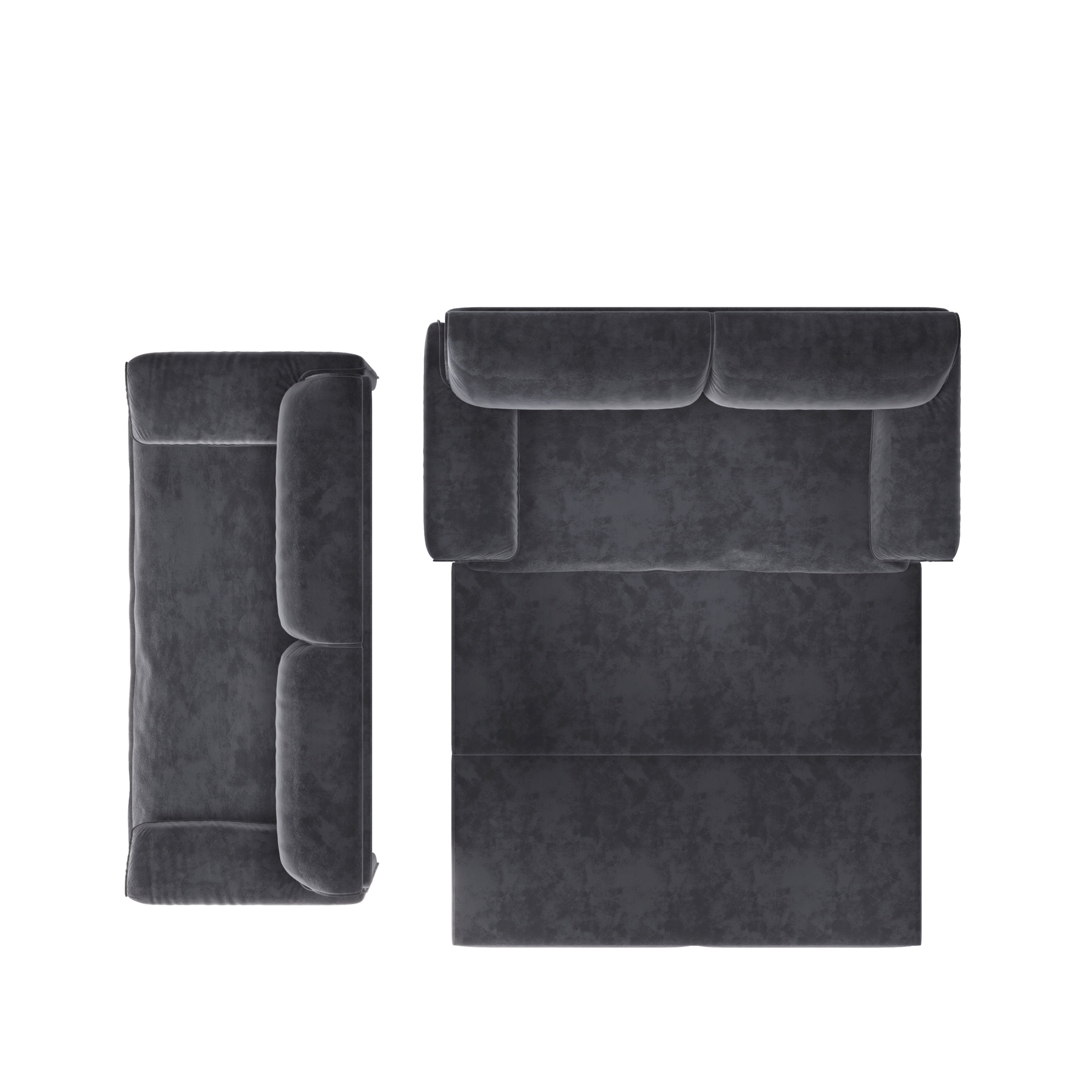 66' Queen Pull Out Sofa Bed, 3-in-1 Convertible Sleeper Sofa with Side Storage,Multi-Functional Velvet Loveseat Bed for Living Room,Bedroom,Apartment,Office