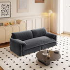 66' Queen Pull Out Sofa Bed, 3-in-1 Convertible Sleeper Sofa with Side Storage,Multi-Functional Velvet Loveseat Bed for Living Room,Bedroom,Apartment,Office