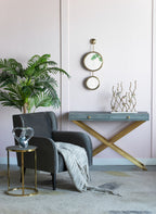 2 Circle Mirrors for Wall Decor, Unique Contemporary Wall Mirror for Living Room Bedroom Entryway,11" x 28.5" - Groovy Boardz