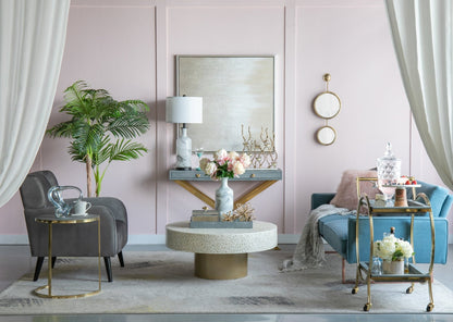 2 Circle Mirrors for Wall Decor, Unique Contemporary Wall Mirror for Living Room Bedroom Entryway,11" x 28.5" - Groovy Boardz