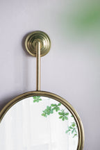 2 Circle Mirrors for Wall Decor, Unique Contemporary Wall Mirror for Living Room Bedroom Entryway,11" x 28.5" - Groovy Boardz