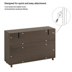 55'Buffet Sideboard Cabinet Storage: versatile kitchen storage cabinet with Hand Carved Craftsmanship featuring 2 drawers and 3 doors, this piece doubles as a coffee bar console with adjustable shelve