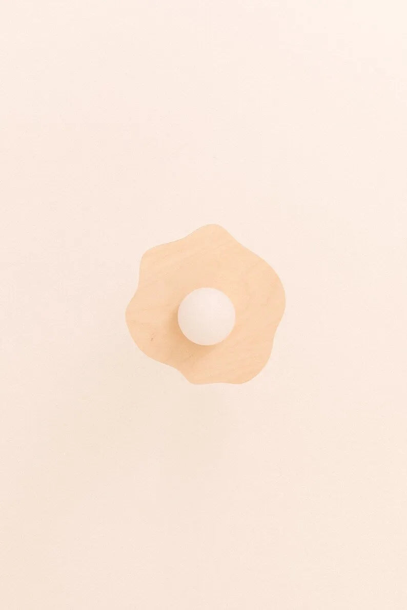 Nenuphar Wood Ceiling Light