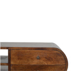 Chestnut Circular Media Unit