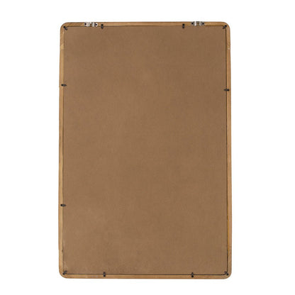 24"x36" Rectangle Wood Mirror, Farmhouse Wall Decor for Living Room Bedroom Entryway - Groovy Boardz