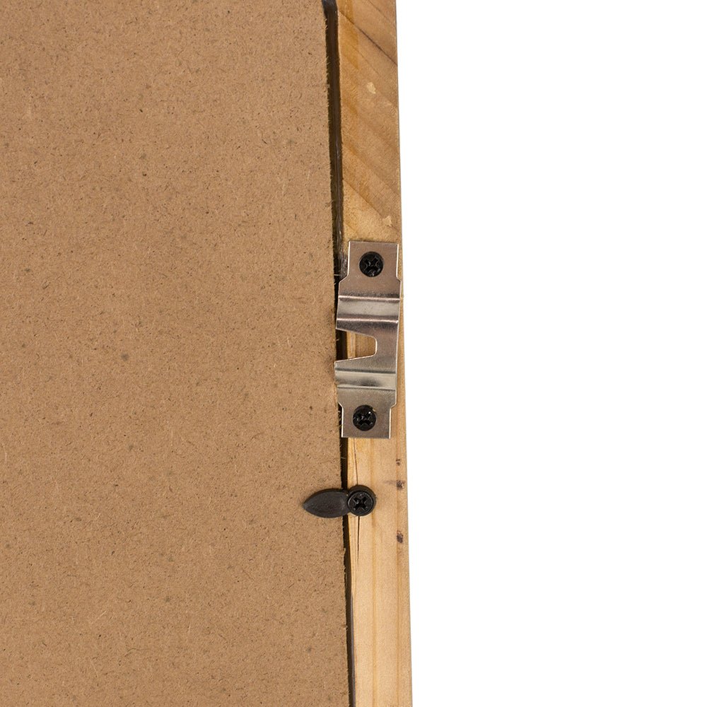 24"x36" Rectangle Wood Mirror, Farmhouse Wall Decor for Living Room Bedroom Entryway - Groovy Boardz