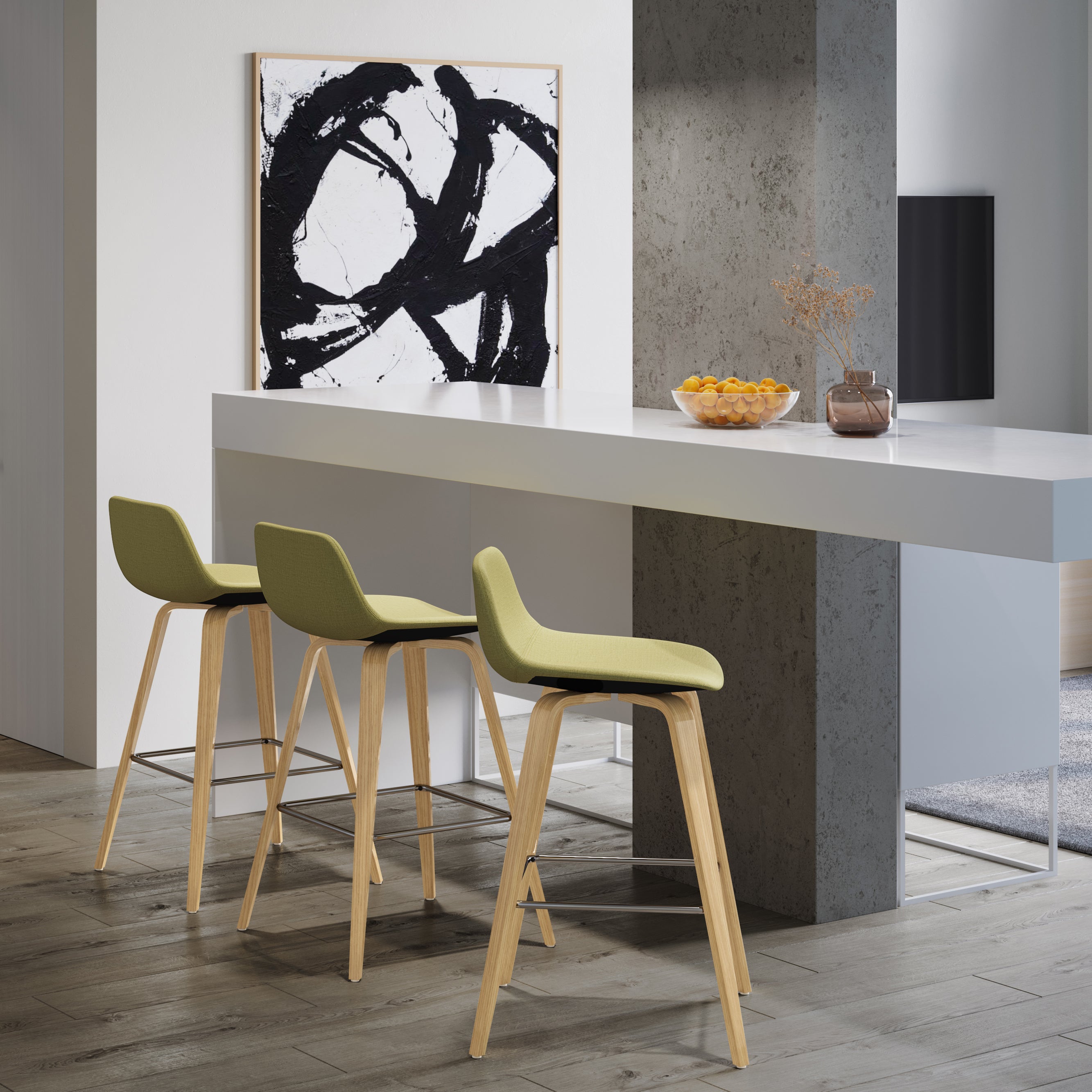 Harvard Bentwood Counter/ Bar Height Stool (Set of 2)