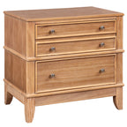Hazel 3-Drawer Hazel 3-Drawer Side Table for Living Room, Hallway, Entryway, Set of Two (Old SKU:BS315640AAD)