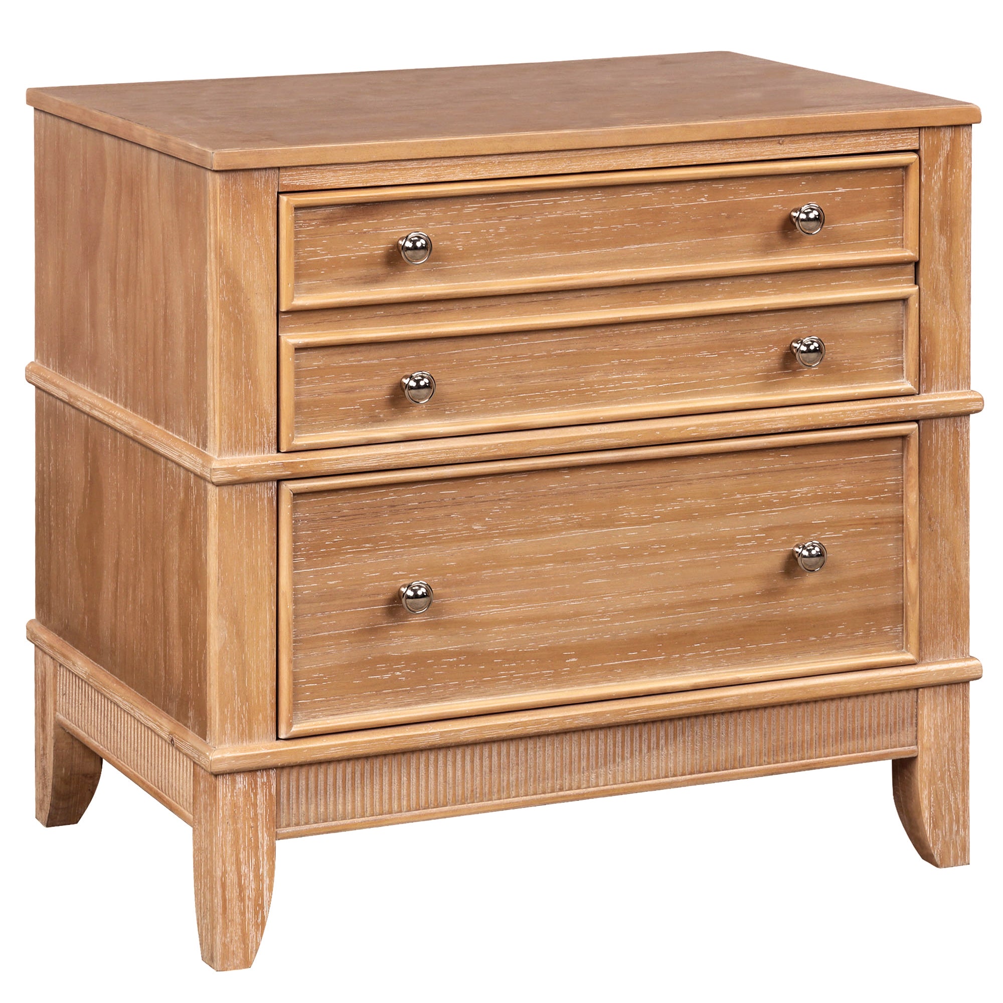 Hazel 3-Drawer Hazel 3-Drawer Side Table for Living Room, Hallway, Entryway, Set of Two (Old SKU:BS315640AAD)