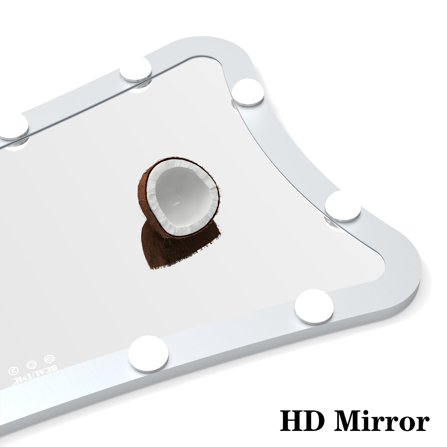 Hollywood Full Length Mirror with Lights Full Body Vanity Mirror with 3 Color Modes Lighted Standing Floor Mirror for Dressing Room Bedroom Wall Mounted Touch Control Silver 63x24