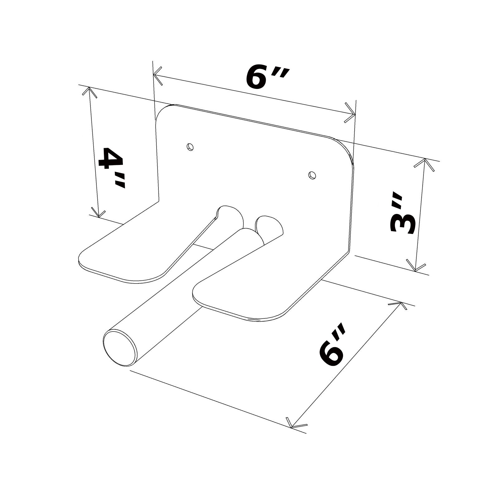 Houdini 3-Pieces Shelves, Books Holder