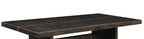 Jaramillo Gold & Rustic Espresso Finish Dining Table