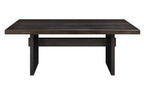 Jaramillo Gold & Rustic Espresso Finish Dining Table
