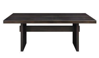 Jaramillo Gold & Rustic Espresso Finish Dining Table