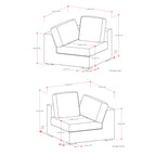 Jasmine 2 Seater Sofa