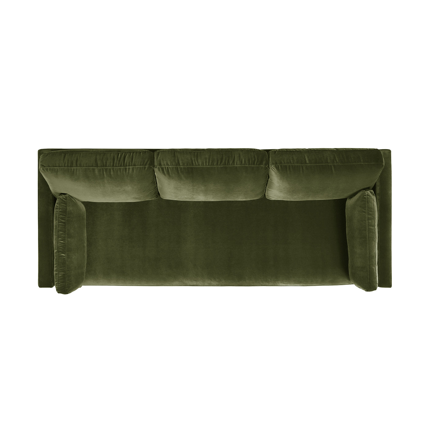 Knox 84' Modern Farmhouse Sofa, Olive Green Performance Velvet