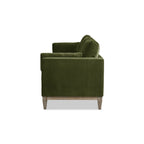 Knox 84' Modern Farmhouse Sofa, Olive Green Performance Velvet