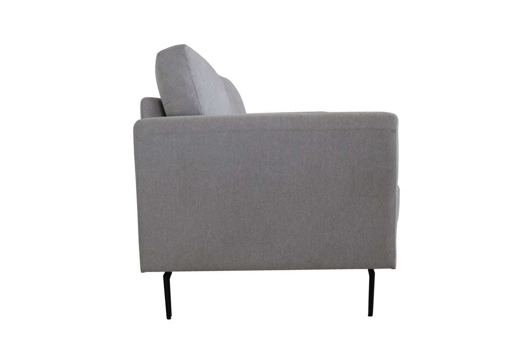Kyrene Light Gray Linen Chair