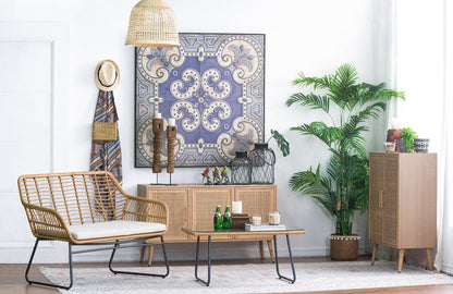 48" x 48" Large Wall Art Panel, Square Wall Decor for Living Room Dining Room Office Bedroom - Groovy Boardz